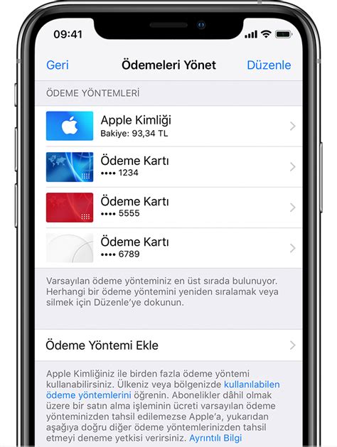 iphone 4 te apple kimliği değiştirme